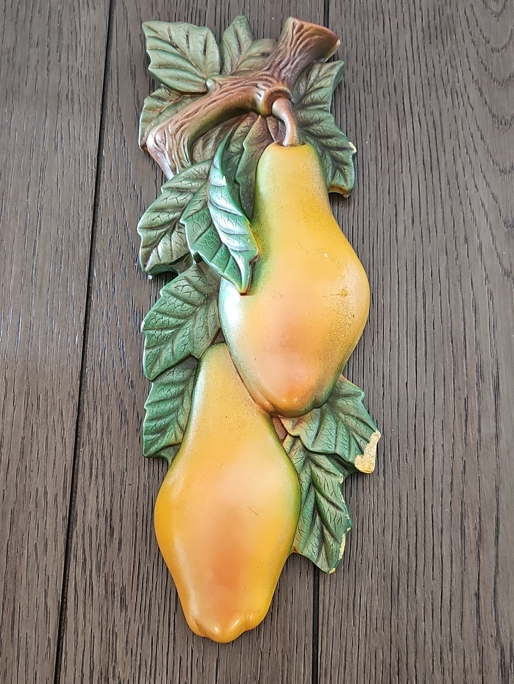 Miller Studio Pear Chalkware